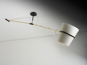 NEFERTARI - Adjustable ceiling lamp by ZAVA