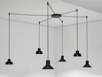 RAGI-T - Brass pendant lamp by ZAVA