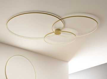 RINGS - LED ceiling lamp by ZAVA