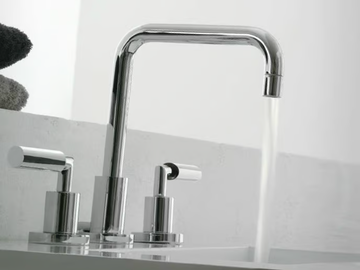 DA-DA - 3 hole countertop washbasin tap by ZAZZERI
