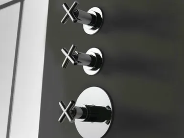 DA-DA - 3 hole shower tap by ZAZZERI