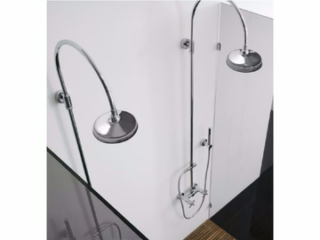 DA-DA - Wall-mounted shower panel with overhead shower by ZAZZERI