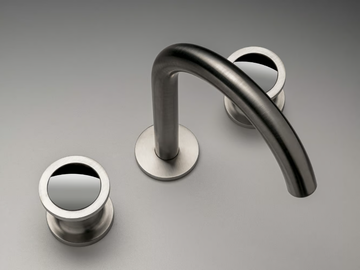 JK21 - 3 hole countertop washbasin tap by ZAZZERI