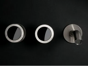 JK21 - 3 hole stainless steel washbasin tap by ZAZZERI