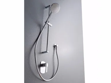 TANGO - Shower wallbar with hand shower by ZAZZERI
