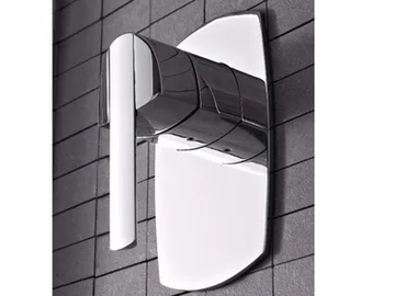 TANGO - Single handle chromed brass shower mixer by ZAZZERI