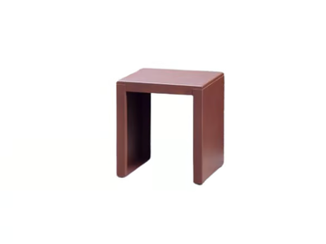 BIG IRONY - Painted metal garden stool by Zeus