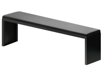 IRONY PAD BENCH - Leather bench by Zeus