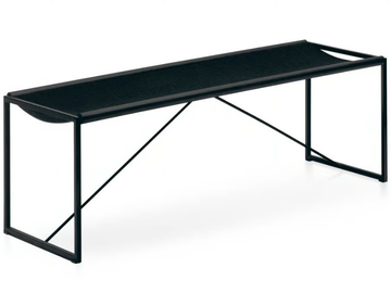 PANCA - Painted metal bench by Zeus