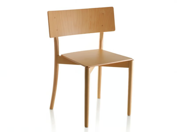 ARC - Stackable beech chair by Zilio A&C