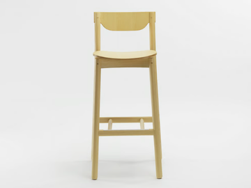 NICO - Wooden stool by Zilio A&C