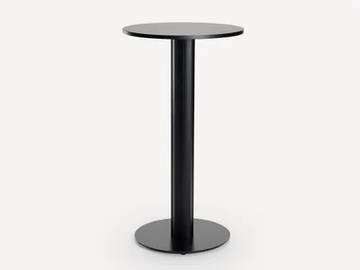 OC - Round wooden high table by Zilio A&C