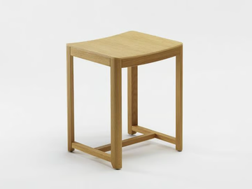 SELERI - Wooden stool by Zilio A&C