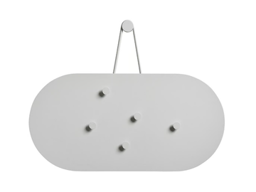 A-BULLETTIN BOARD - Magnetic powder coated steel dry erase board by Zone Denmark