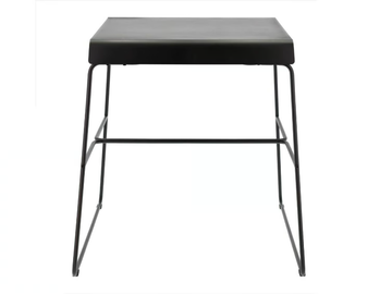 A-COLLECTION - Rectangular powder coated steel table by Zone Denmark