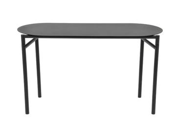 DISC - Folding powder coated steel garden bench by Zone Denmark