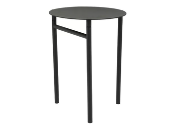 DISC - Folding powder coated steel garden stool by Zone Denmark