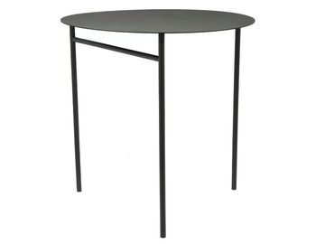 DISC - Folding powder coated steel garden table by Zone Denmark