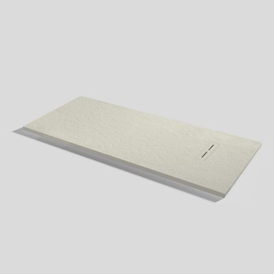 Shower tray Alma Slate Beige Rectangular 160x70