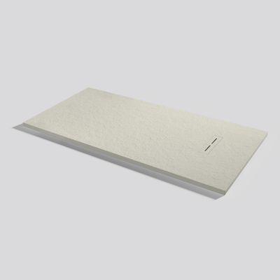 Shower tray Alma Slate Beige Rectangular 160x80