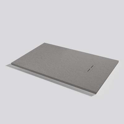 Shower tray Alma Slate Cemento Rectangular 140x90