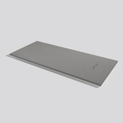 Shower tray Alma Slate Cemento Rectangular 180x80