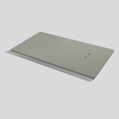 Shower tray Alma Slate Grey Rectangular 140x80