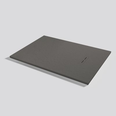 Shower tray Alma Slate Lava Rectangular 140x100