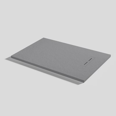 Shower tray Alma Slate Platinum Rectangular 100x70