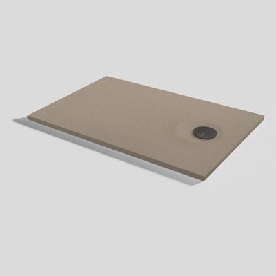 Livo Slate Shower tray Capuccino Rectangular 120x80