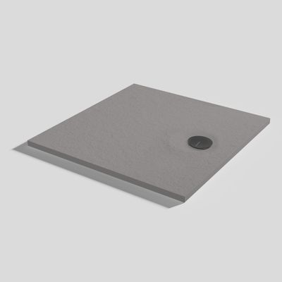Livo Slate Shower tray Cemento square 100x100