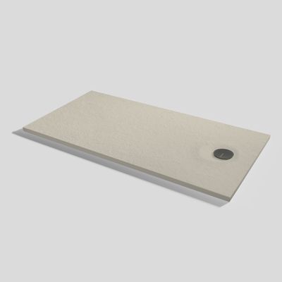 Livo Slate Shower tray Crema Rectangular 160x80
