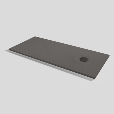 Livo Slate Shower tray Lava Rectangular 180x80