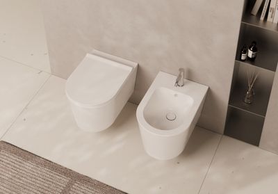 Form WC wall hung rimless