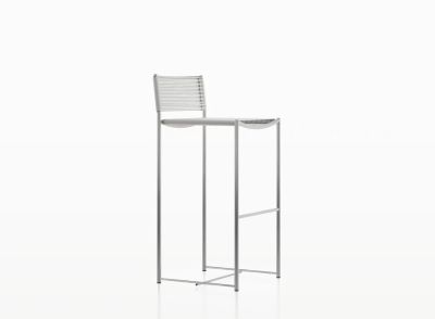 Green pvc high stool