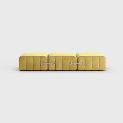 1-Seater Modular Sofa in Barcelona Fabric - 3 Sofa Modules