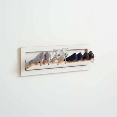 Fläpps Shelf 80x27-1 Shoe Rack - White