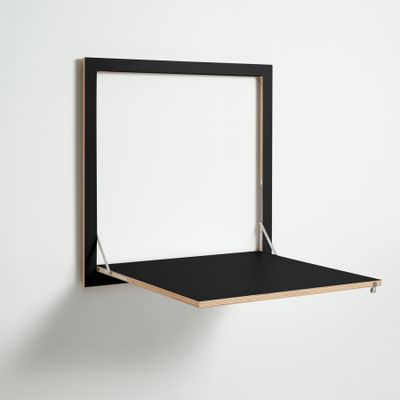Fläpps Kitchen Table 80x80-1 - Black
