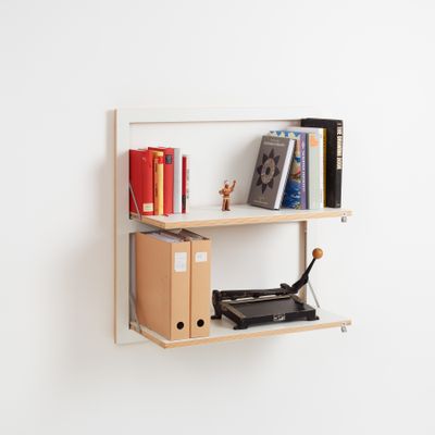 Fläpps Shelf 80x80-2 - White
