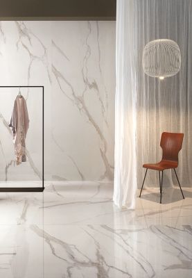 ELEMENTS LUX CALACATTA GOLD - Wall/floor tiles with marble effect _ CERAMICHE KEOPE