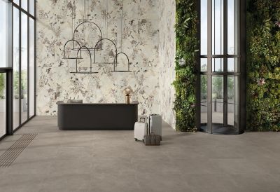DISTRICT GREY - Porcelain stoneware wall/floor tiles with concrete effect _ CERAMICHE KEOPE
