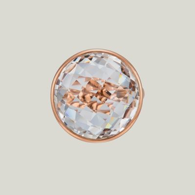 Italian Quartz Cocktail Ring