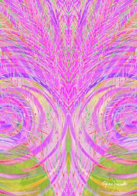 Merge Point 6 by Gloria Jaramillo (Print)
