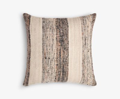 Large Square Beige/Black/Cream Cushion