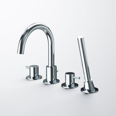 Serie 100 4-Loch Wannenrand-Armatur