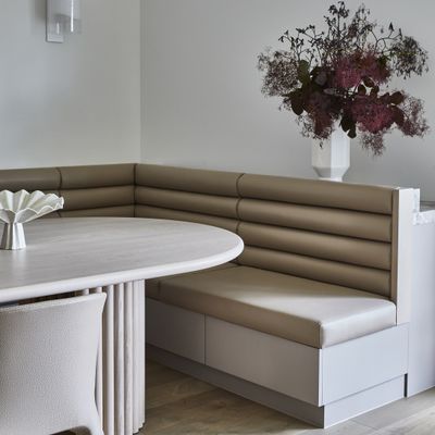 Cloud Scalloped Banquette Seating