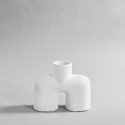 Cobra Vase Uno, Medio - Bubble White