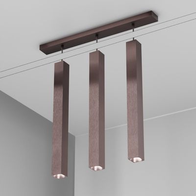 Organo QUBINO 55x3 - plafone - Rame antico