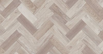 Washed Salvaged Timber in Small Parquet