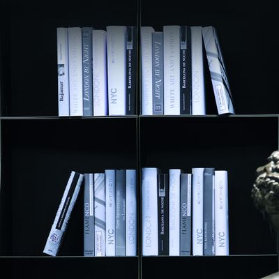 Set libri veri B/N